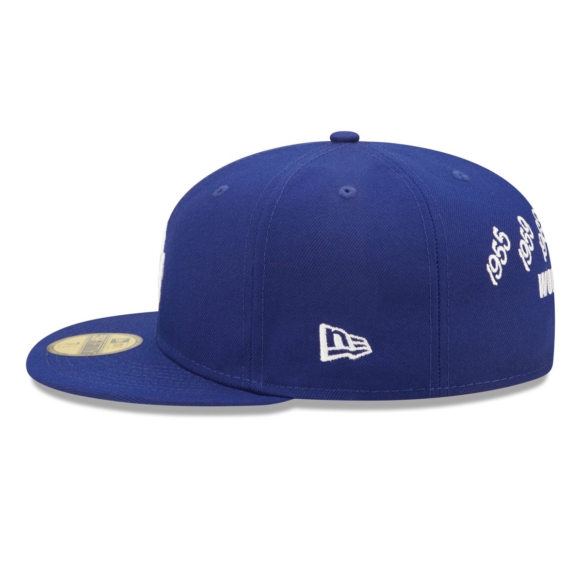 New Era Crown Champs 59FIFTY Los Angeles Dodgers Fitted Hat 7-3/4