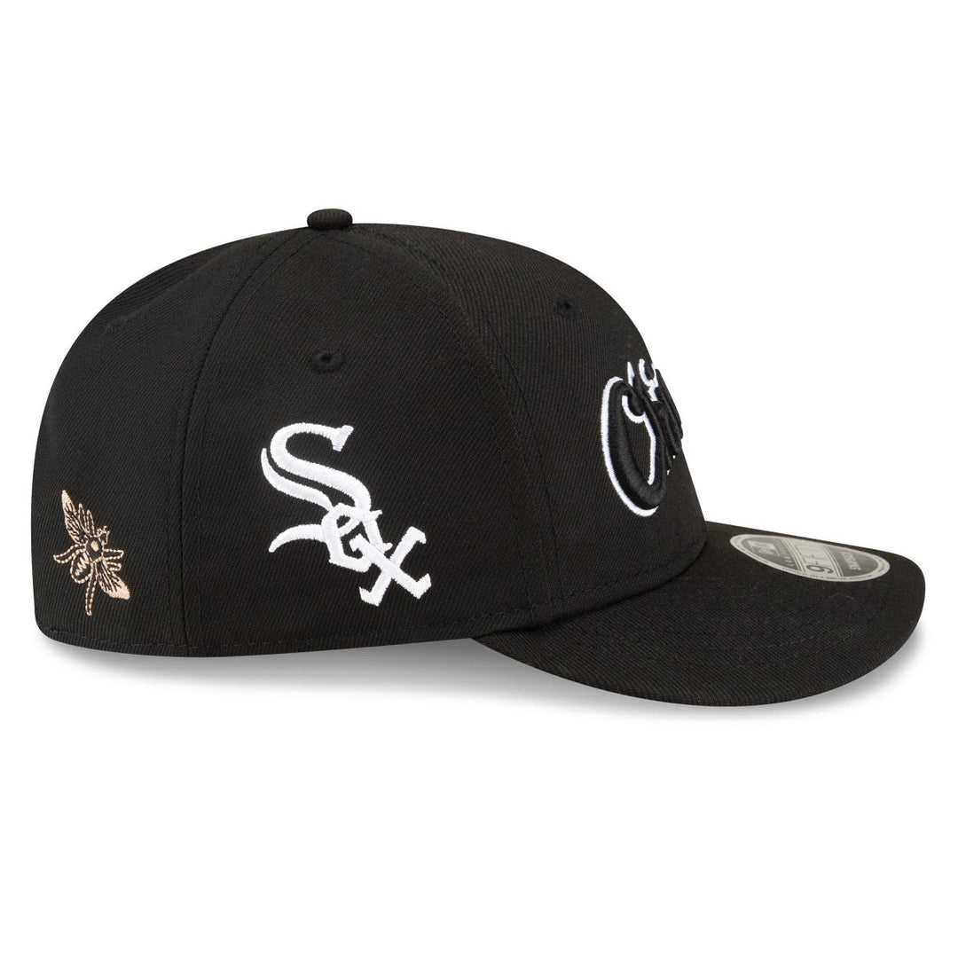 New Era X Felt Chicago White Sox Low Profile 9FIFTY Snapback Black - 10045549 - West NYC