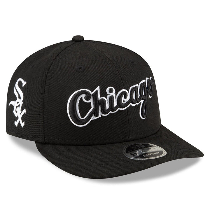 New Era X Felt Chicago White Sox Low Profile 9FIFTY Snapback Black - 10045549 - West NYC