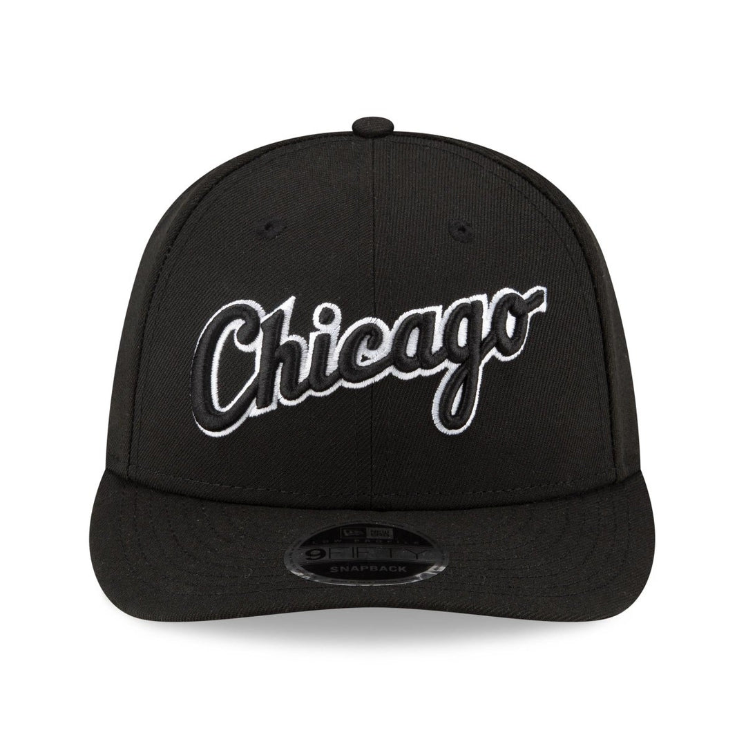 New Era X Felt Chicago White Sox Low Profile 9FIFTY Snapback Black - 10045549 - West NYC