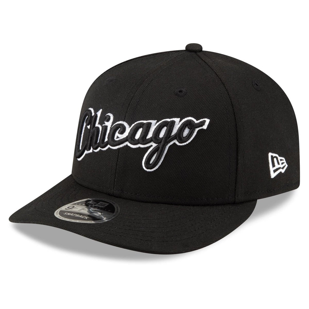 New Era X Felt Chicago White Sox Low Profile 9FIFTY Snapback Black - 10045549 - West NYC