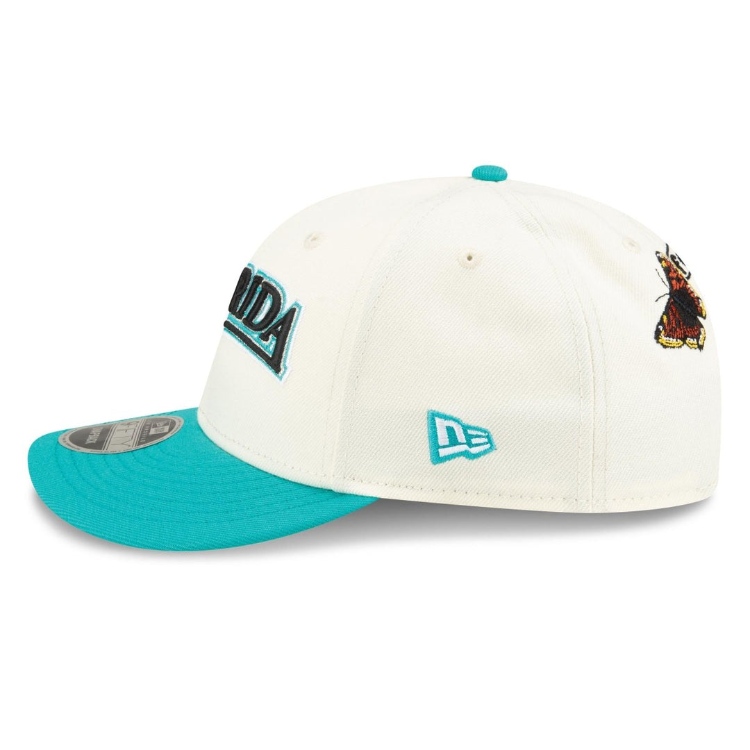 New Era X Felt Miami Marlins Low Profile 9FIFTY Snapback Cream - 10045550 - West NYC