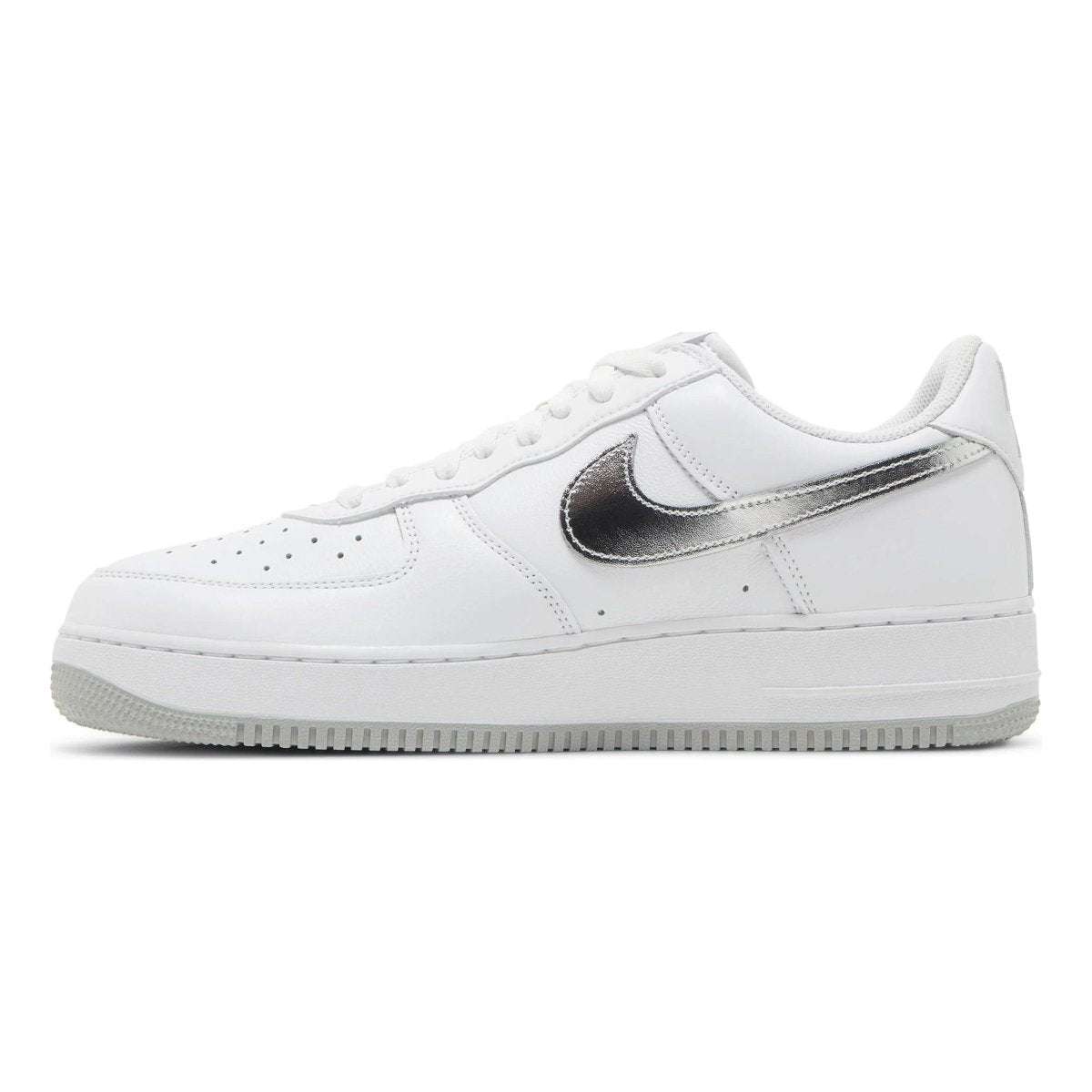 Nike Men's Air Force 1 'Color of the Month - White Silver'