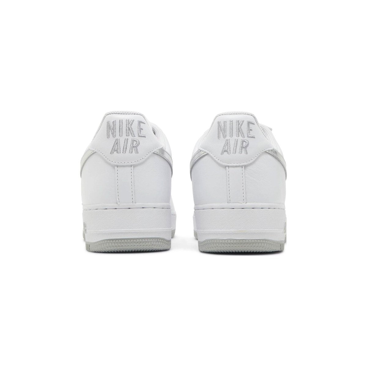 Nike Men's Air Force 1 'Color of the Month - White Silver'