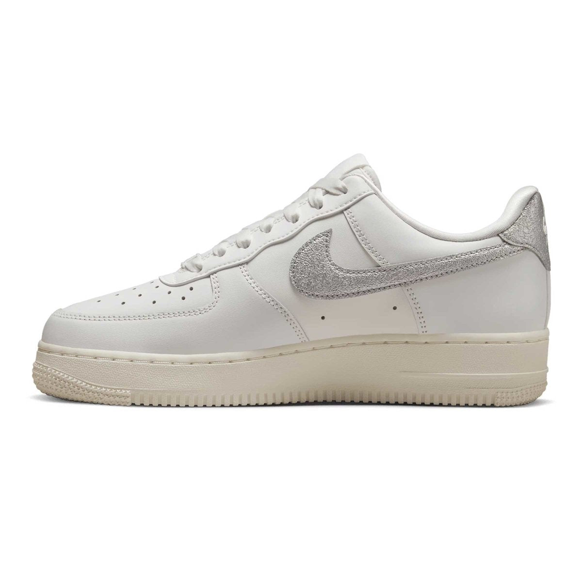 Nike Air Force 1 '07 Essential White / Light Silver Low Top Sneakers -  Sneak in Peace