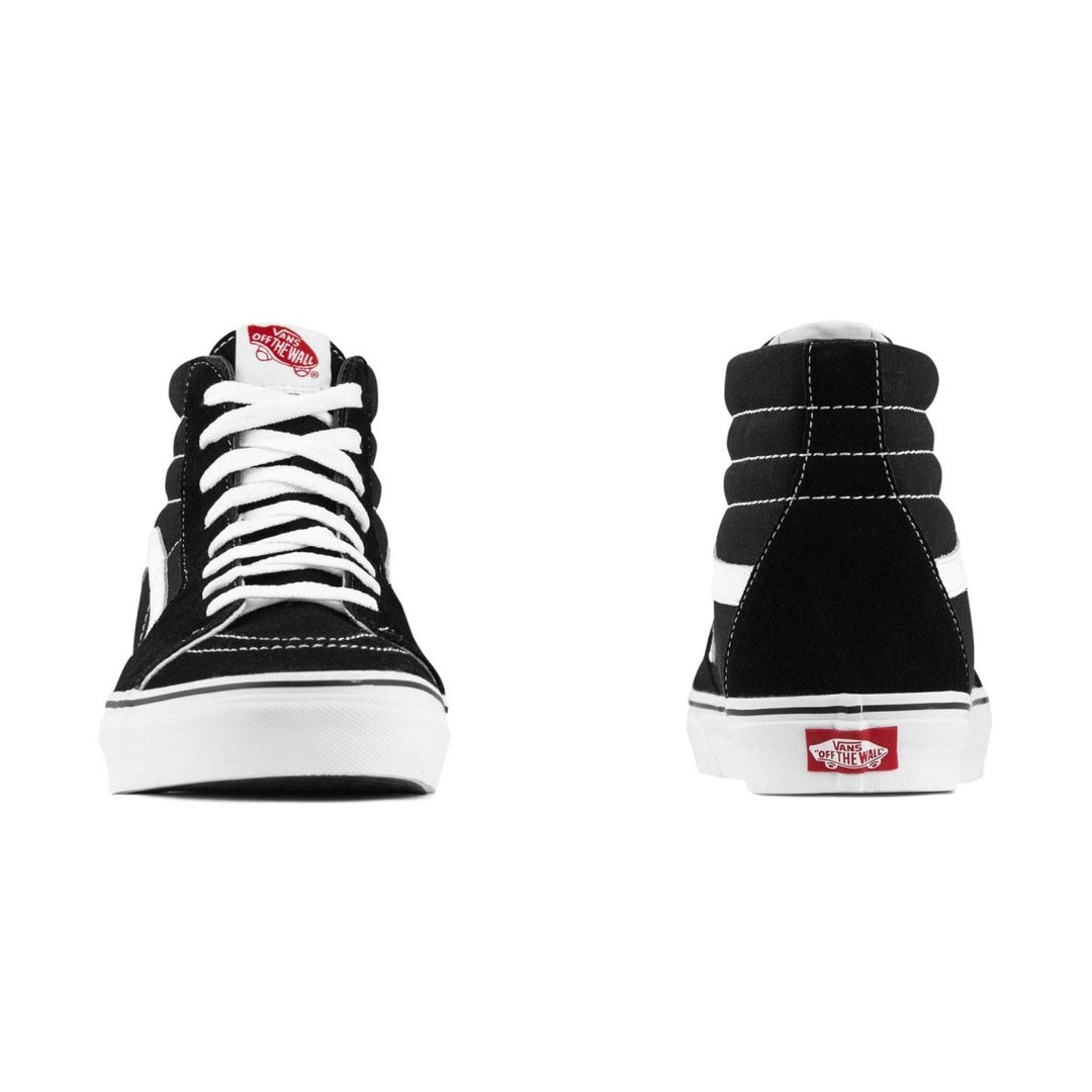 VANS UNISEX SK8-HI BLACK/WHITE - 446174 - West NYC